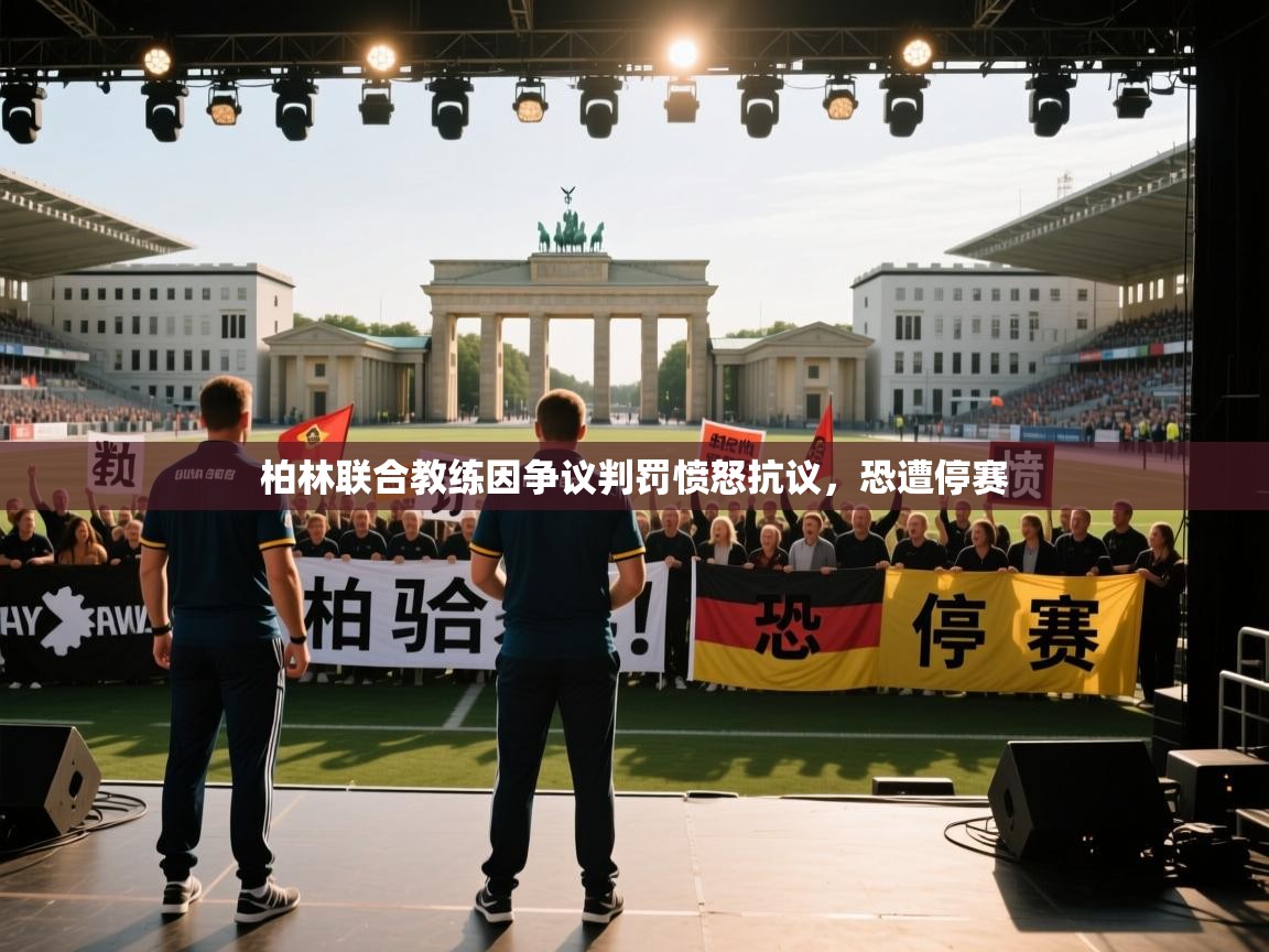 柏林联合教练因争议判罚愤怒抗议，恐遭停赛  第1张