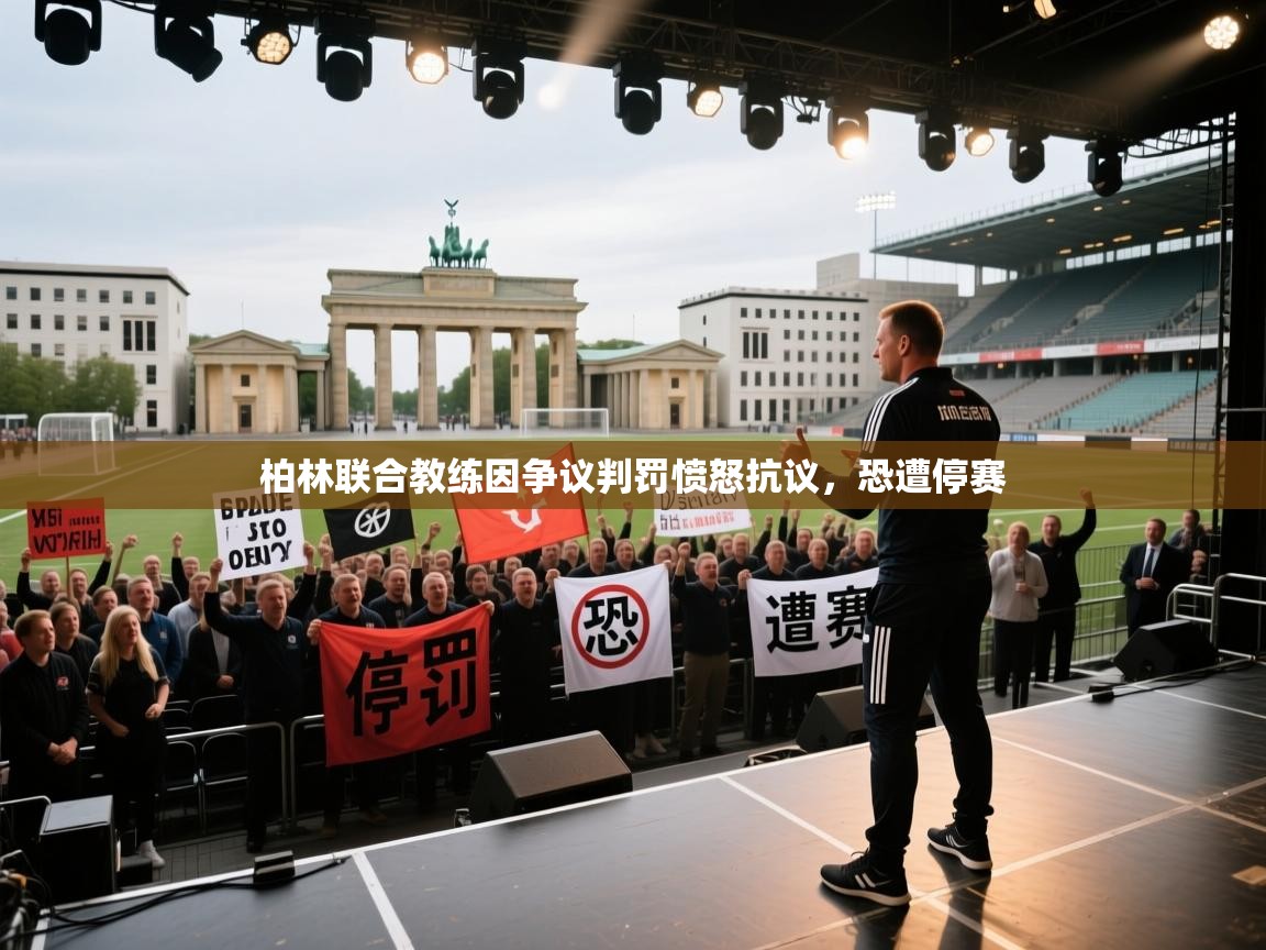 柏林联合教练因争议判罚愤怒抗议，恐遭停赛  第2张